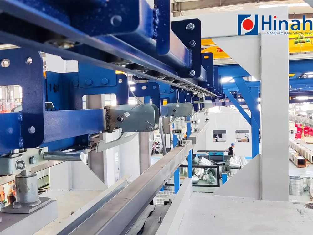 Accumulation powder coating Line power and free- (1)