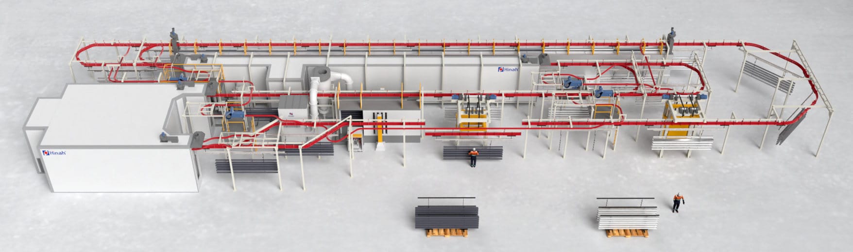 Automatic Aluminium Powder Coating Equipment Supplier_副本
