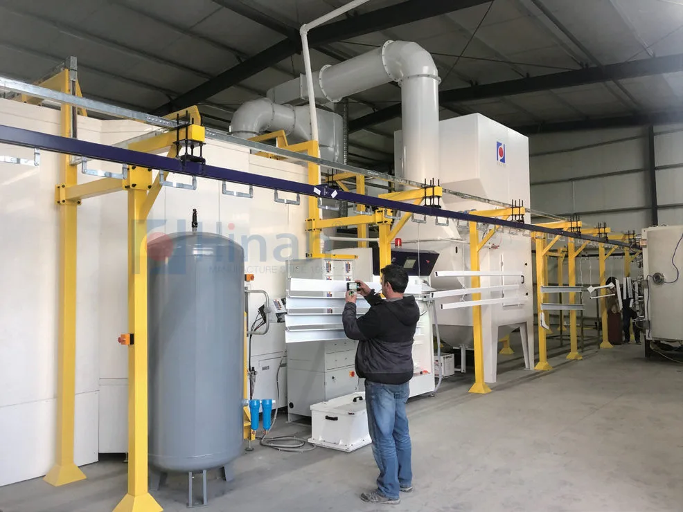 Automatic Powder Coating Line for Fence Mesh (3)