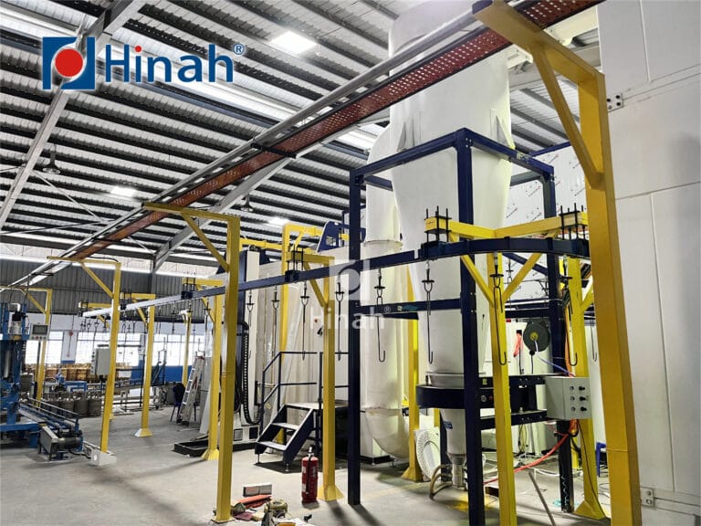 Automatic Powder Coating Line for Gas tanks (7)