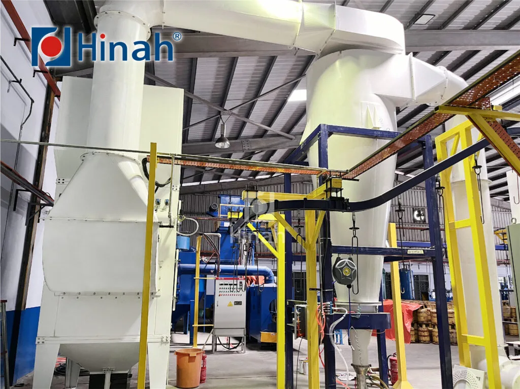 Automatic Powder Coating Line for Gas tanks (9)