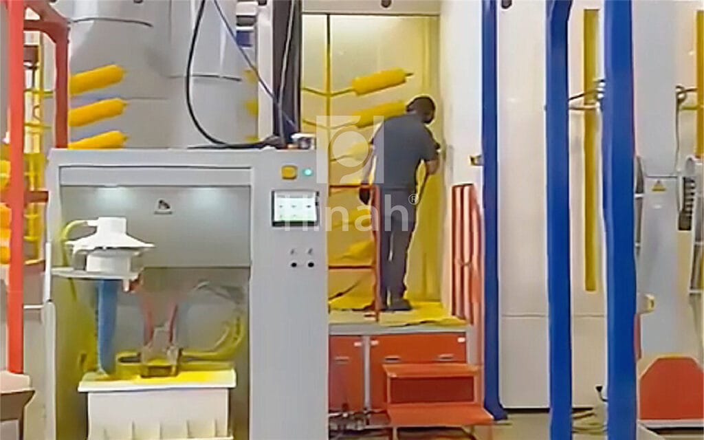 Automatic Powder Coating Line for Roller (6)