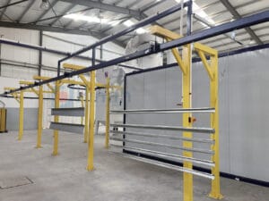 Large Horizontal Aluminium Automatic Powder Coating Line Line (2)