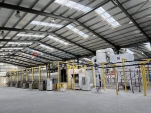 Large Horizontal Aluminium Automatic Powder Coating Line Line (4)