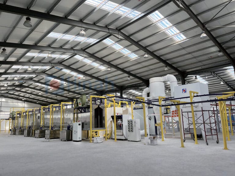 Large Horizontal Aluminium Automatic Powder Coating Line Line (4)