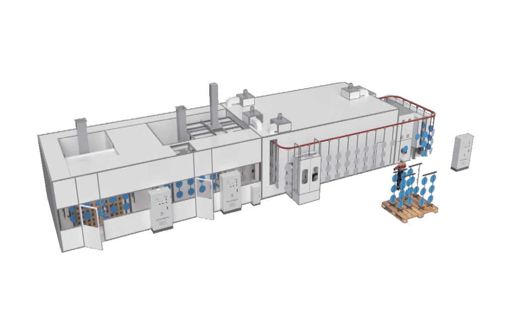 Liquid painting line (3)