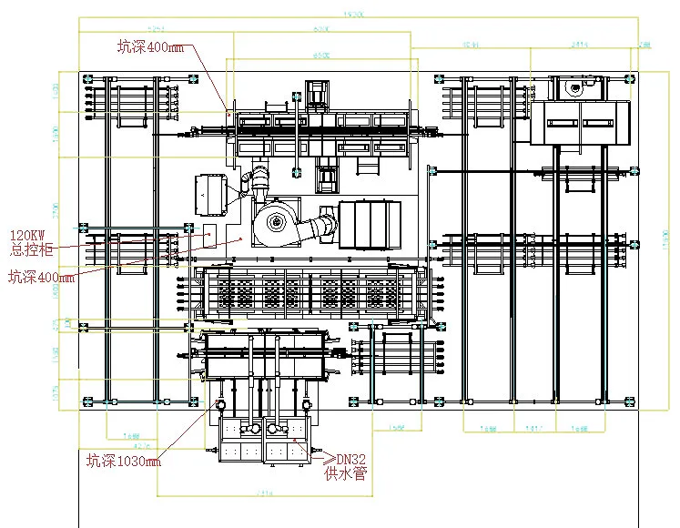Manual Powder Coating Line for Supermarket Metal Shelves (9)