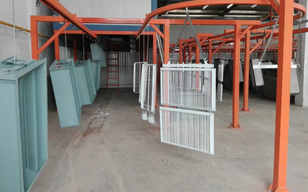 Powder Coating Equipments for Metal Cabinet (6)