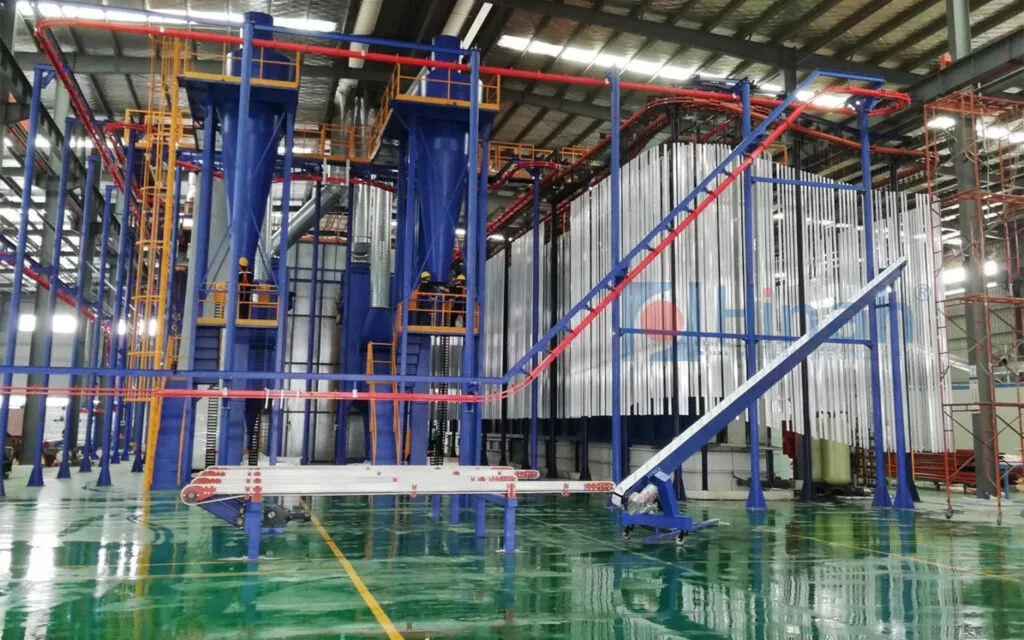 application-Aluminium Powder Coating Equipment Line (2)