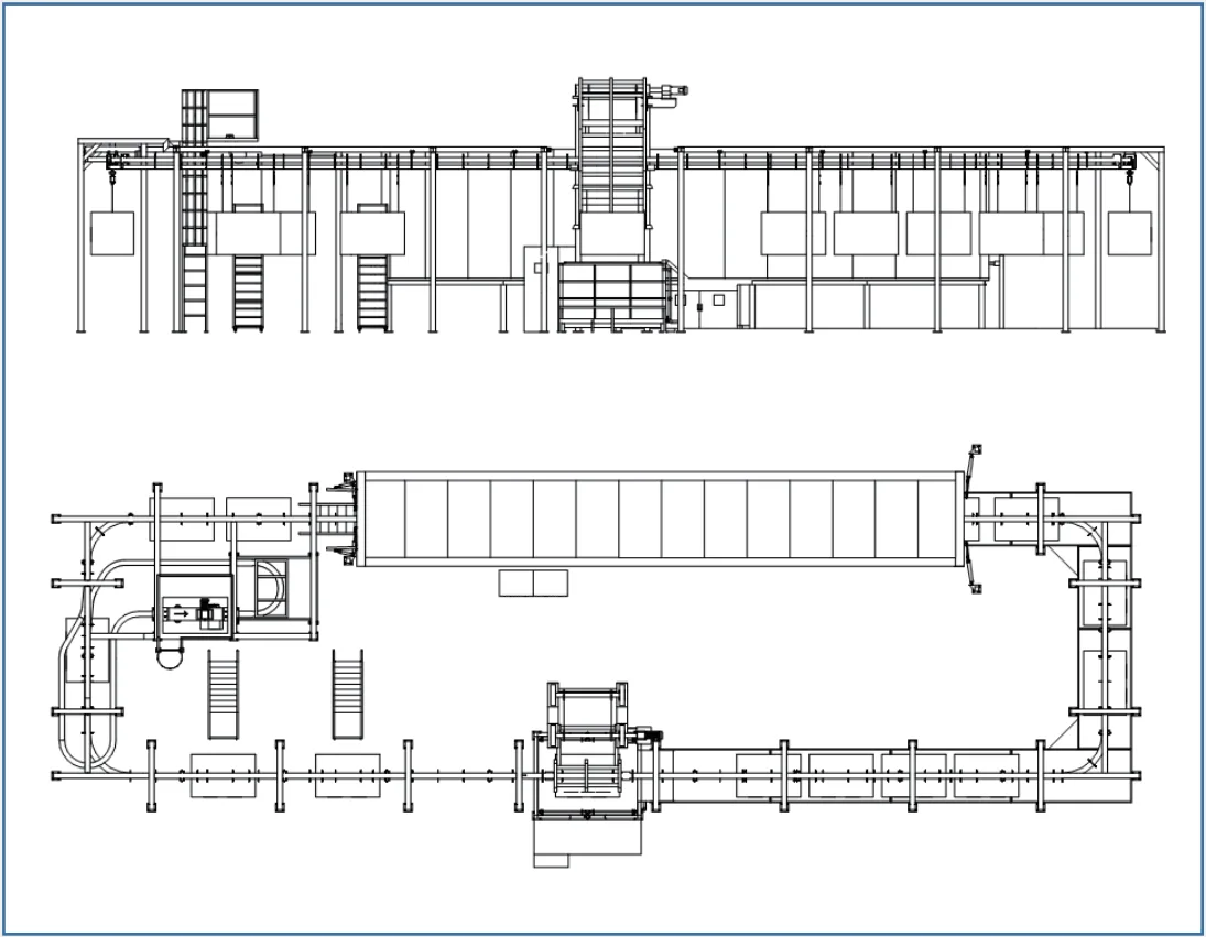 automatic liquid dipping line (7)