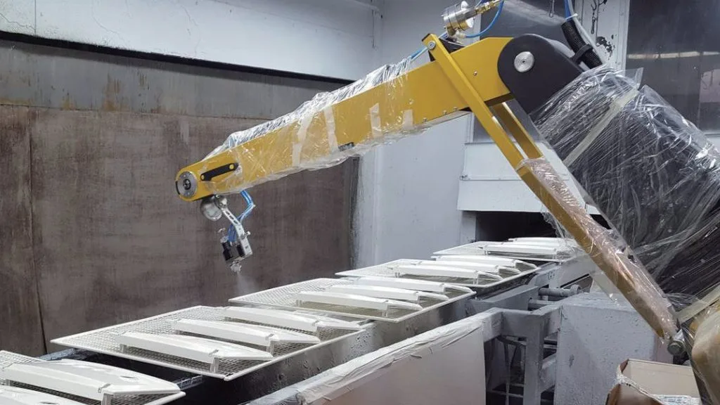 powder coating robot arm (4)