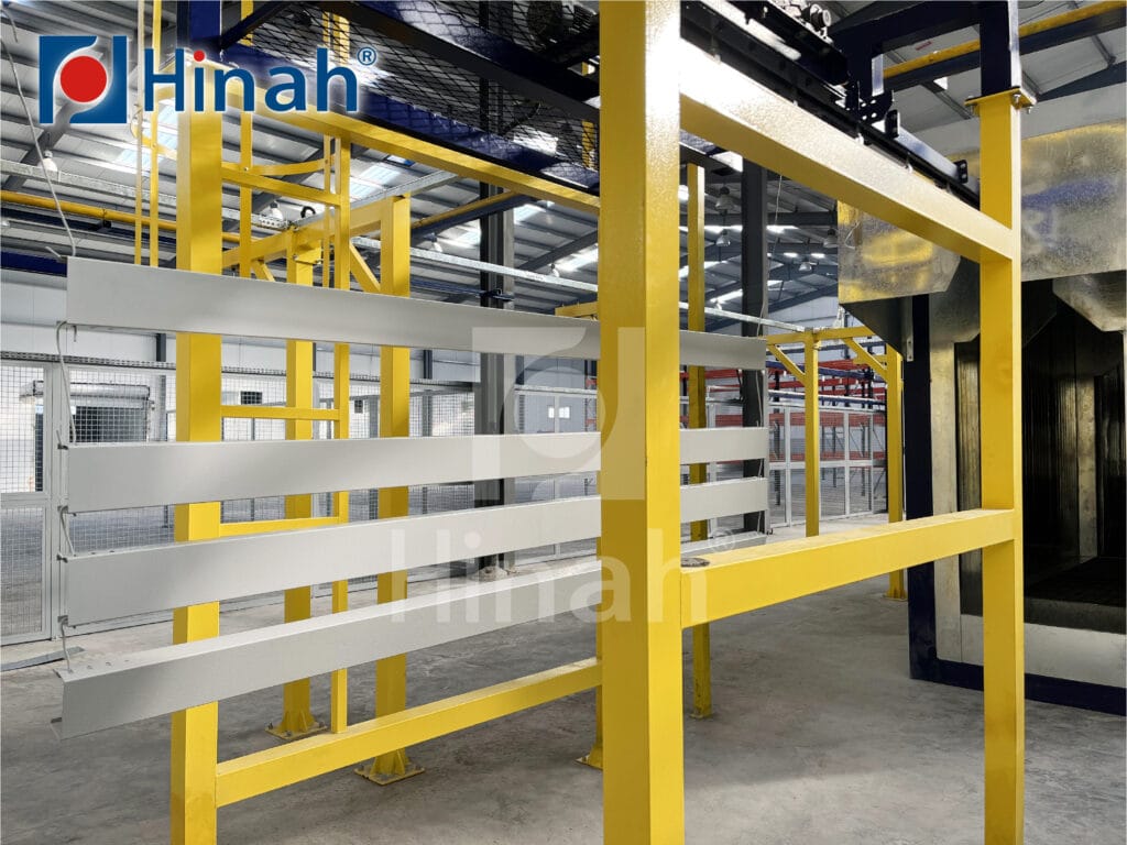 powder coating conveyor system-2